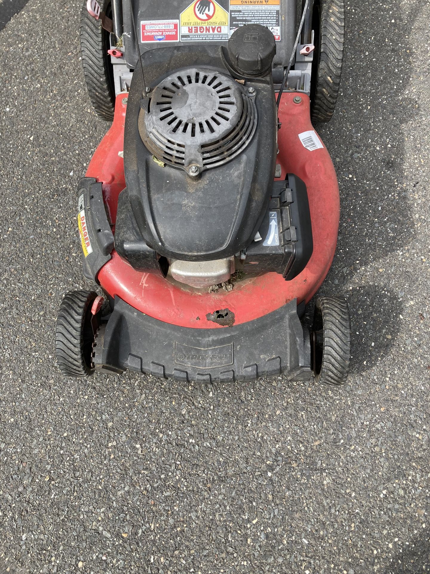 Troy Bilt Mower