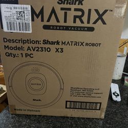 Shark Robot matrix vacuum