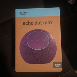 Echo dot max speaker