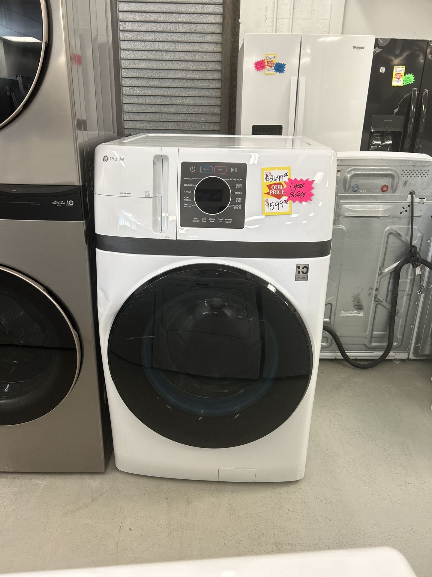 New Scratch & Dent GE 2 In 1 Combo With Factory Warranty