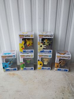 Pokemon Funko Pop Lot