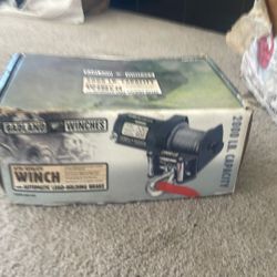 Off-road ATV 2000-Lb Winch