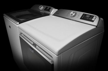 NEWER MAYTAG MEGA SIZE Washer Dryer Set, Delivery Warranty