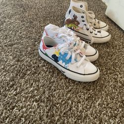 Kids Converse Chucks Brand New 12c And Used 11c Both For 50.00 Great Condition need gone today 