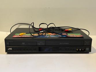 JVC HR-XVC14 DVD/VCR Combo Player WORKS!!! With RCA No Remote