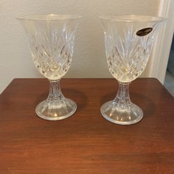 Crystal Candle Holder Set 