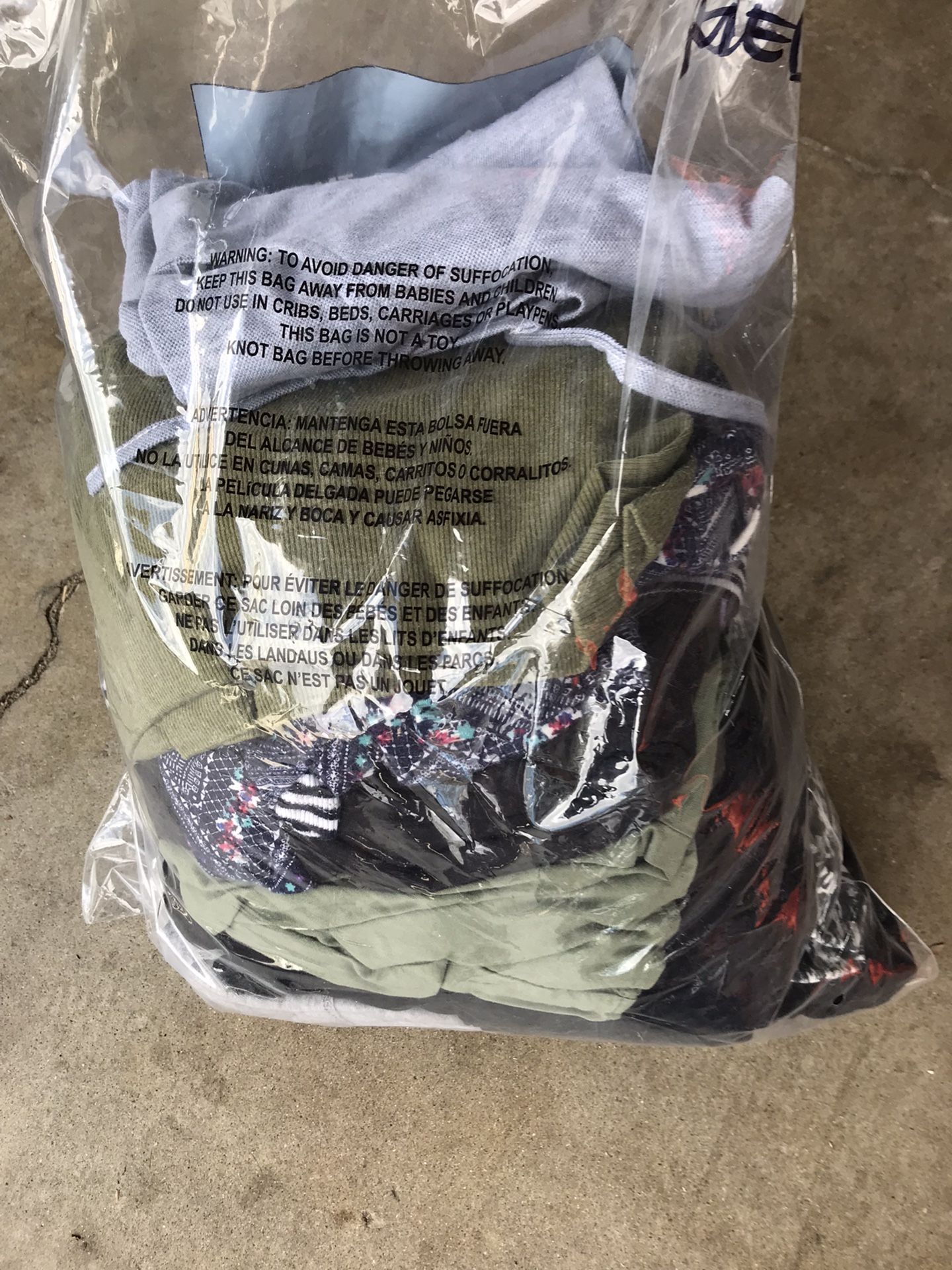 Bag Of Dresses. Size Large And Medium