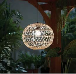 Outdoor Solar Pendant Light
