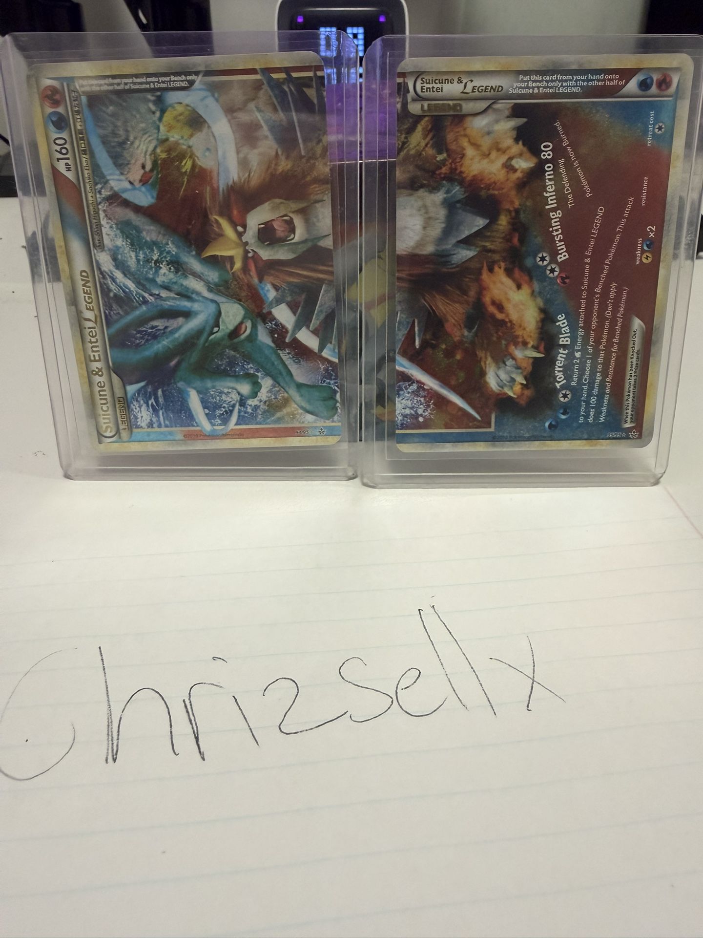 Pokemon Tcg: Suicune & Entei Legends Set