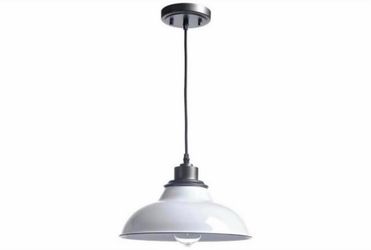 Modern White Pendant Light Fixture