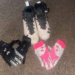 Softball Cleats And Gloves Thumbnail