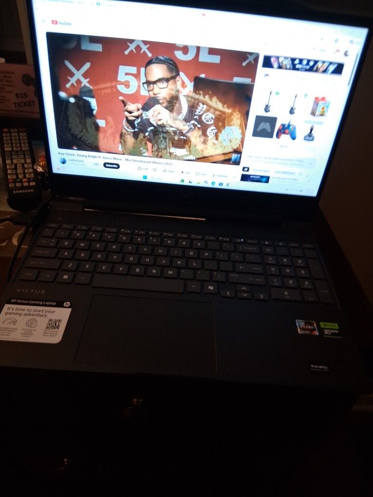 HP Victus Gaming Laptop Ryzen 7 Nvidia RTX