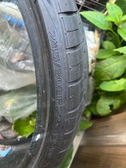 Used like new tires