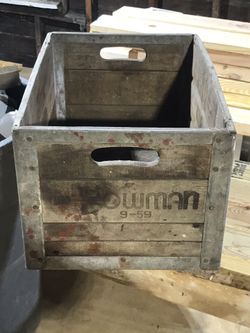 Bowman milk crate 9-59