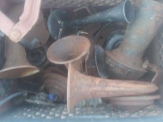 Assortment Of Antique Horns