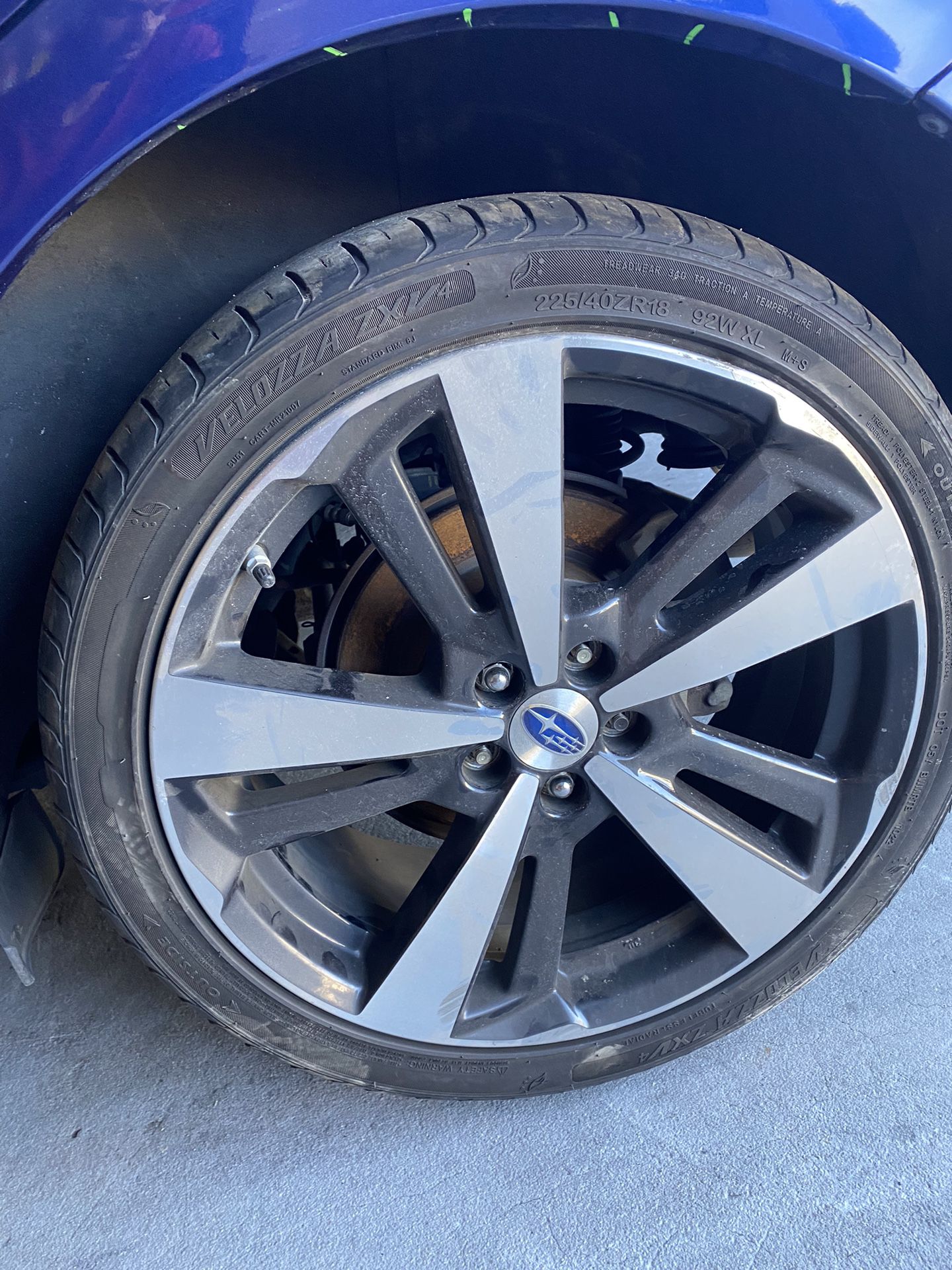 2017 Subaru Impreza Wheel