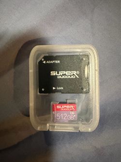 Super Duoduo 512GB MicroSD Card with Adapter