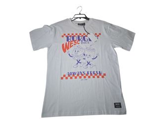 WESC “Burger Bar” Graphic Tee – Streetwear Retro Style