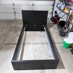 Twin Bed Frame & Mattress 