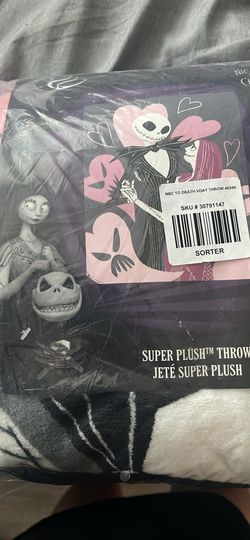 Nightmare before Christmas Throw
