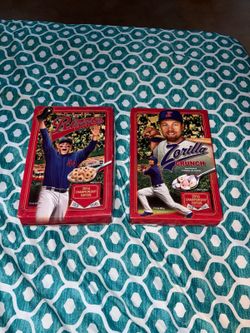 Chicago Cubs RIZZO AND ZOBRIST Cereal Boxes 2016 champion addition