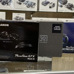 Canon G7x Mk III 