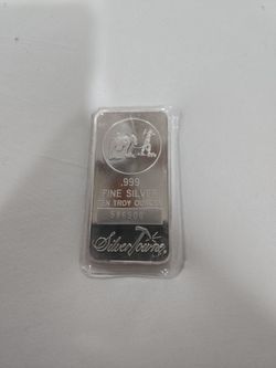 Silver Towne 10oz Silver Bar. 999