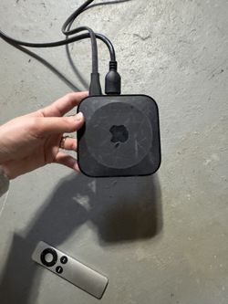 Apple Tv With Remote