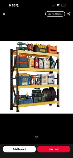 Premium  Heavy Duty Iron Metal Utility Shelf rack
