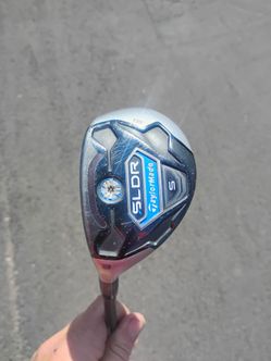 Golf Clubs! Left Handed TaylorMade SLDR S 3 Hybrid!