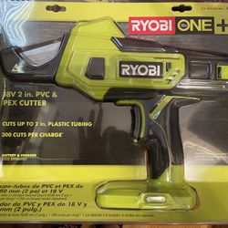 Ryobi 18v 2”  PVC And Pex Cutter 