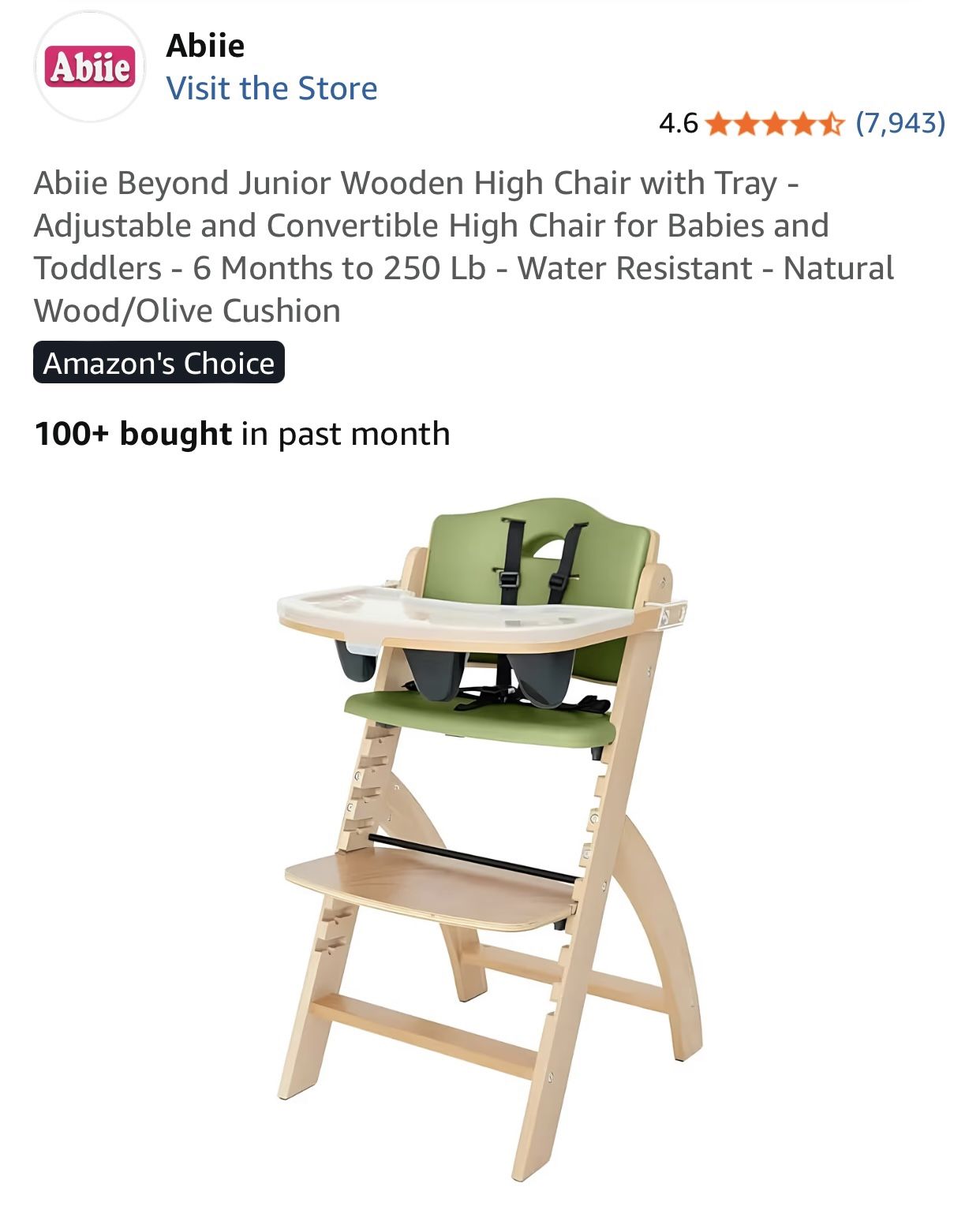 Abiie High Chair