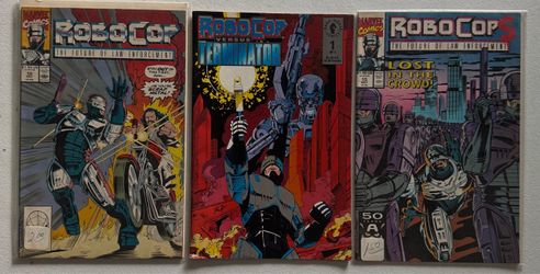 RoboCop Comic Book Lot of 3