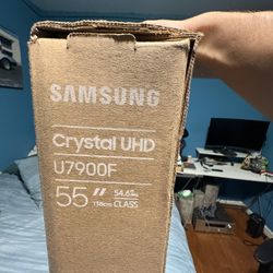 Samsung Smart TV 55’ Crystal UHD U7(contact info removed)