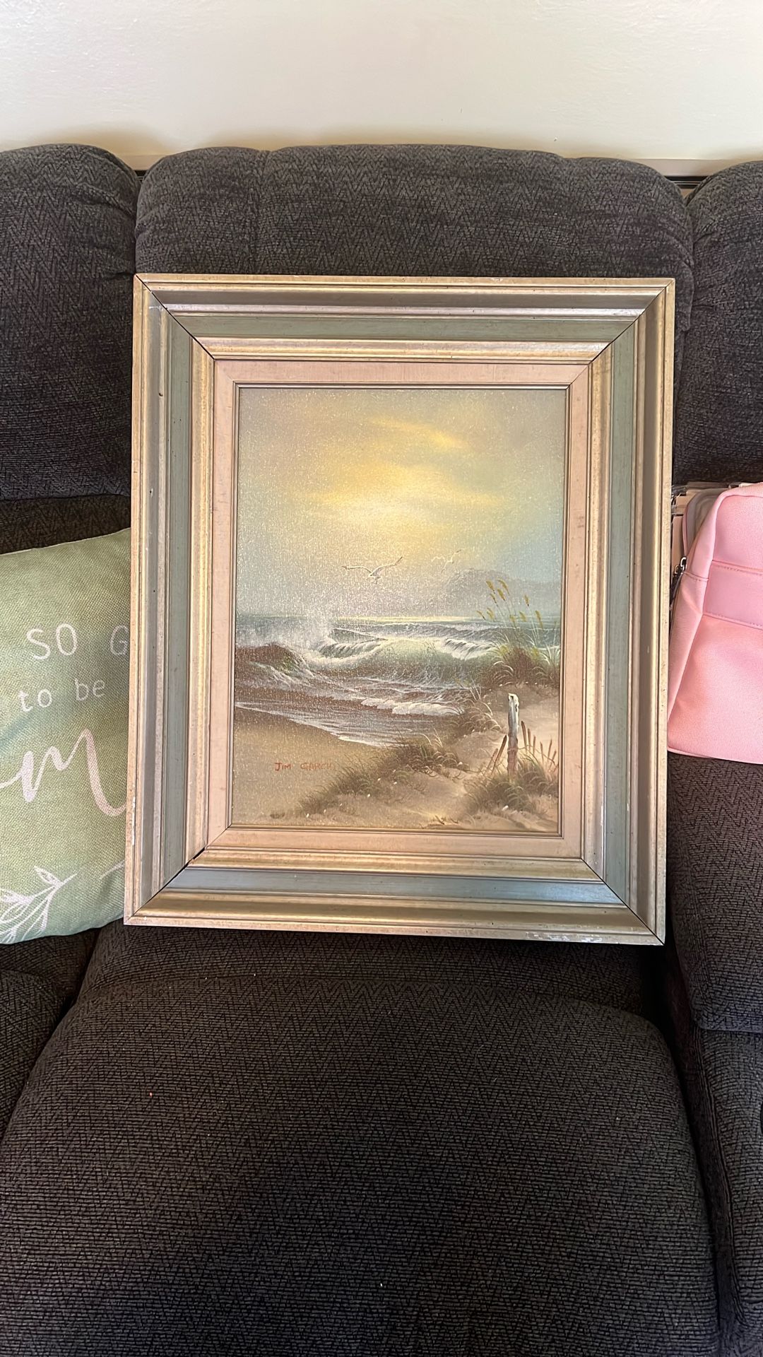 Beach Oil Painting 12x16