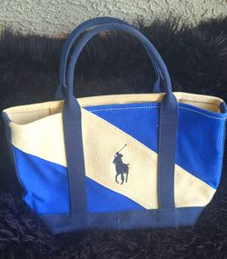 Canvas tote Ralph Lauren