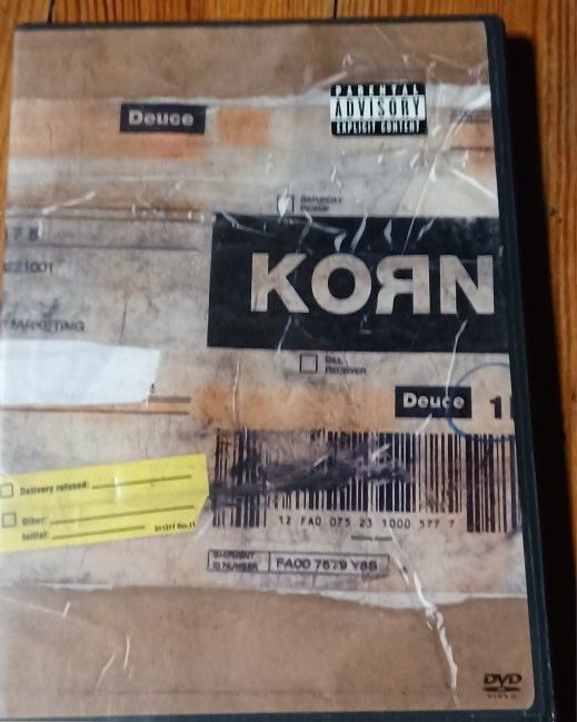 Korn DVD Concert Band Show Music Videos Freak Adidas