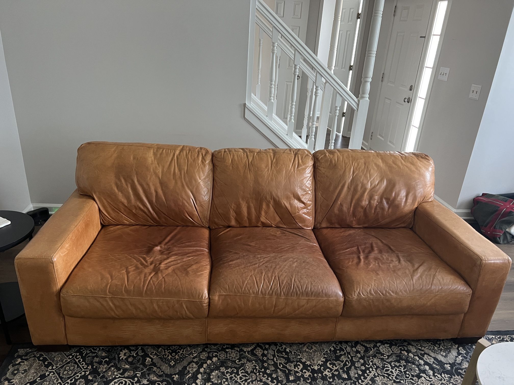 Leather Couch Set