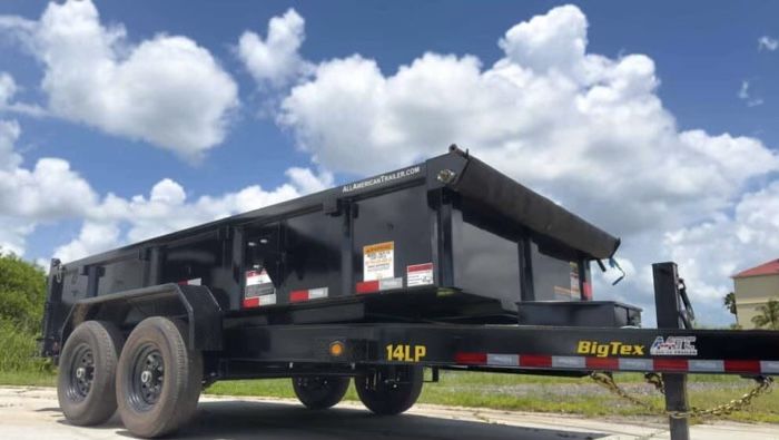 Dump Trailer Available