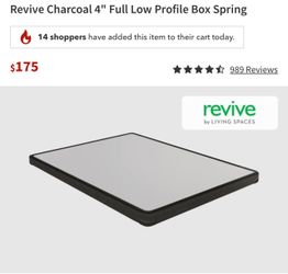 Low Profile Full Size Box Spring Brand New