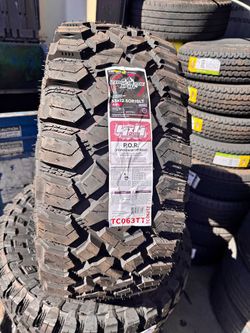 33x12.50R15 Ridge Blade X M/T LT 8 ply Load Range D 33” 15” llantas