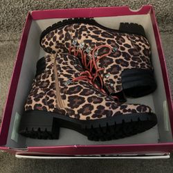 Women’s Leopard Print Boots