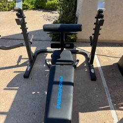 Bench Press/Squat Rack 