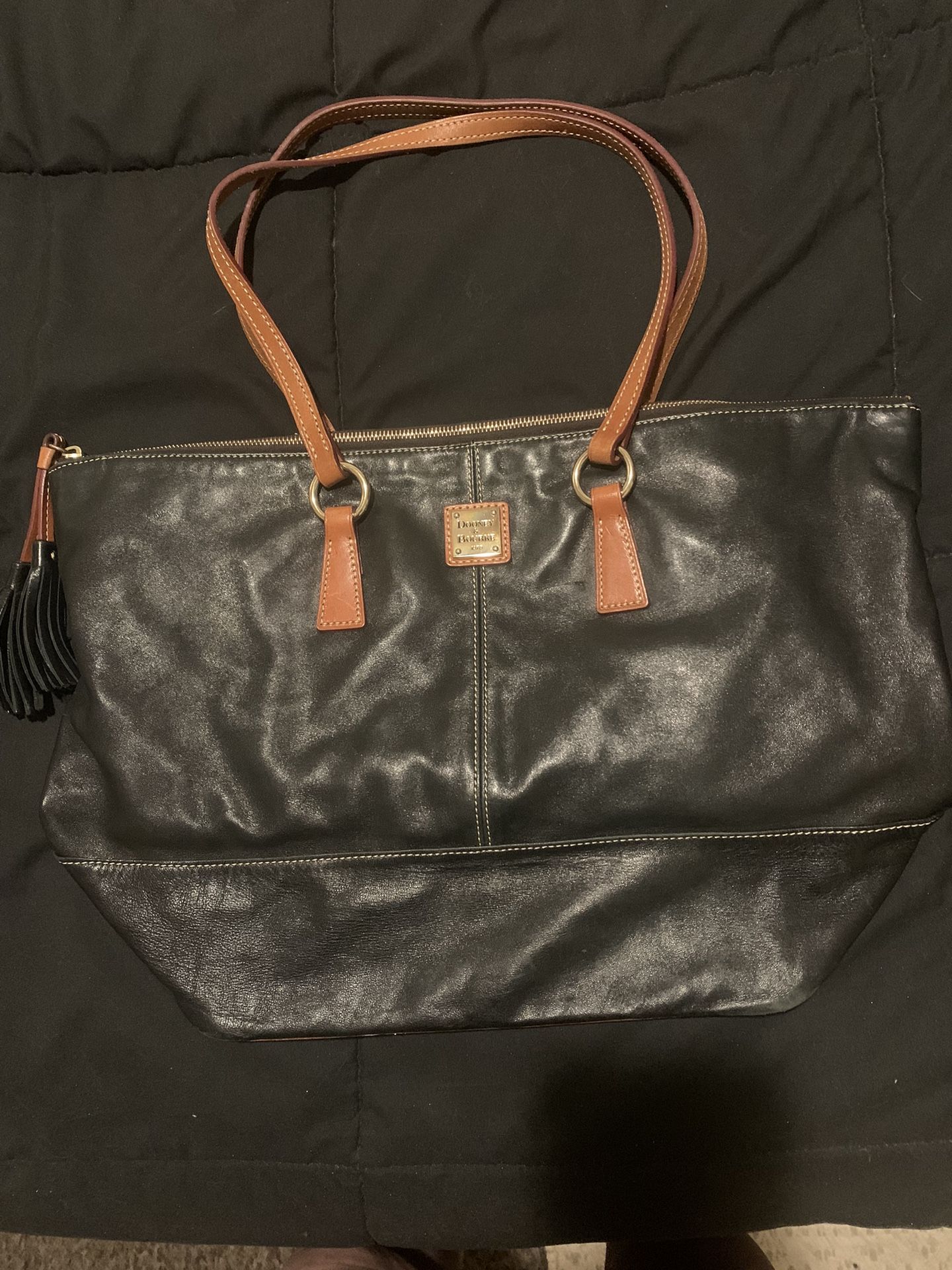 1975 Dooney And Burke Leather Satchel 