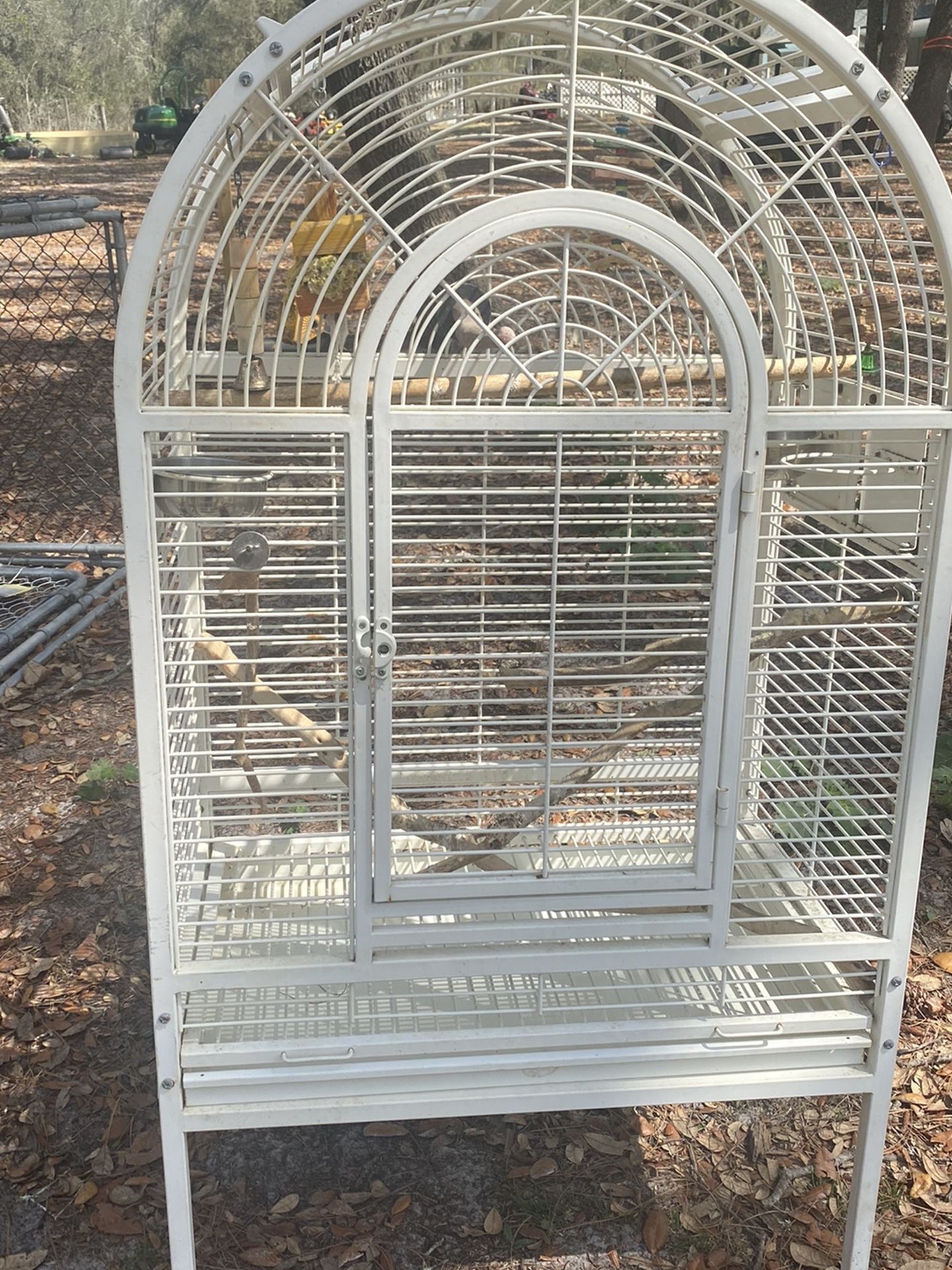 Large Bird Cage With Wheels