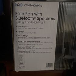 Home NetWerks Bluetooth bathroom Fan