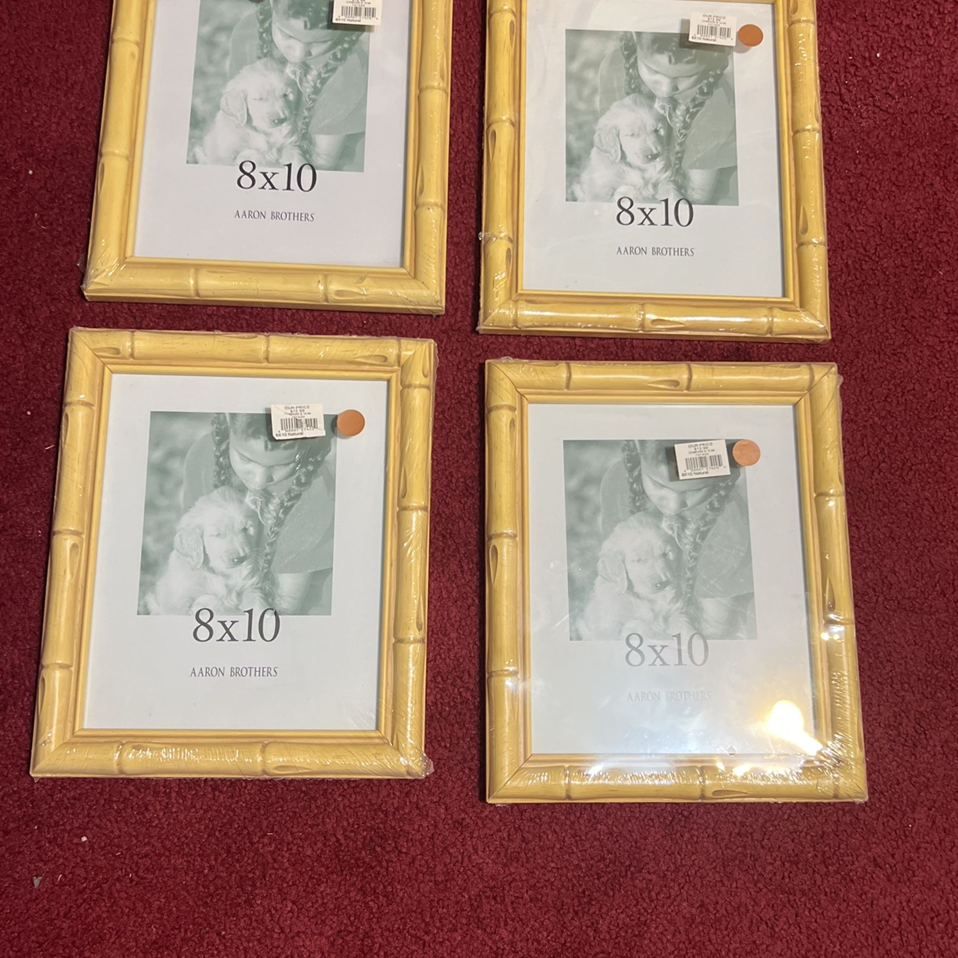 Aaron Brother 8 X 10 Frames. Four Total.