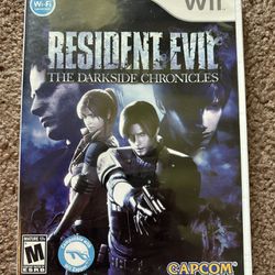 Resident Evil: The Darkside Chronicles Nintendo Wii Complete In Box CIB