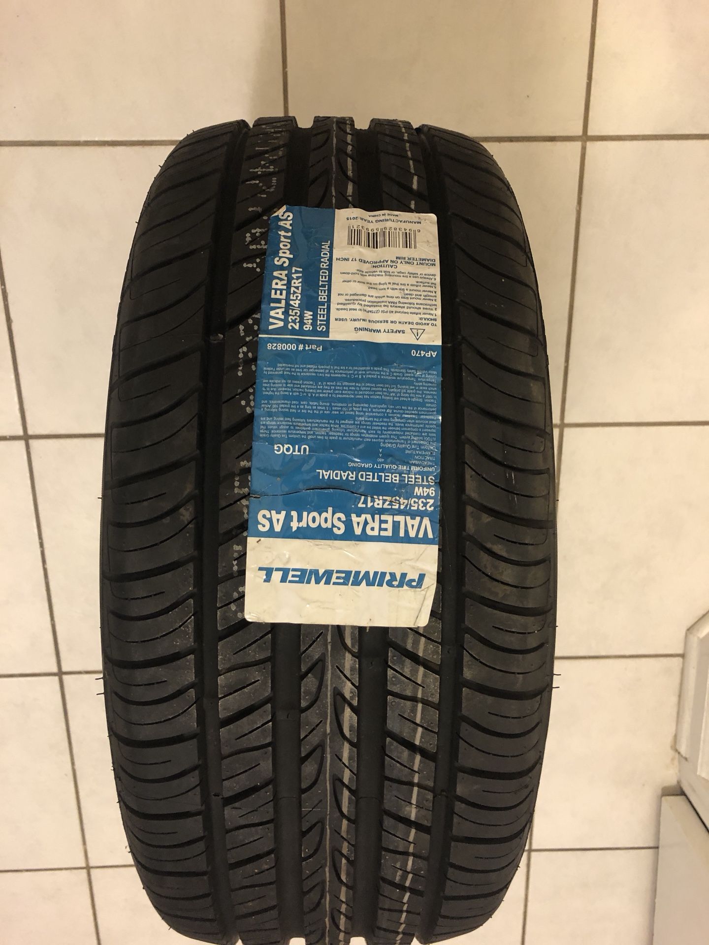 17 in Tire Brand New