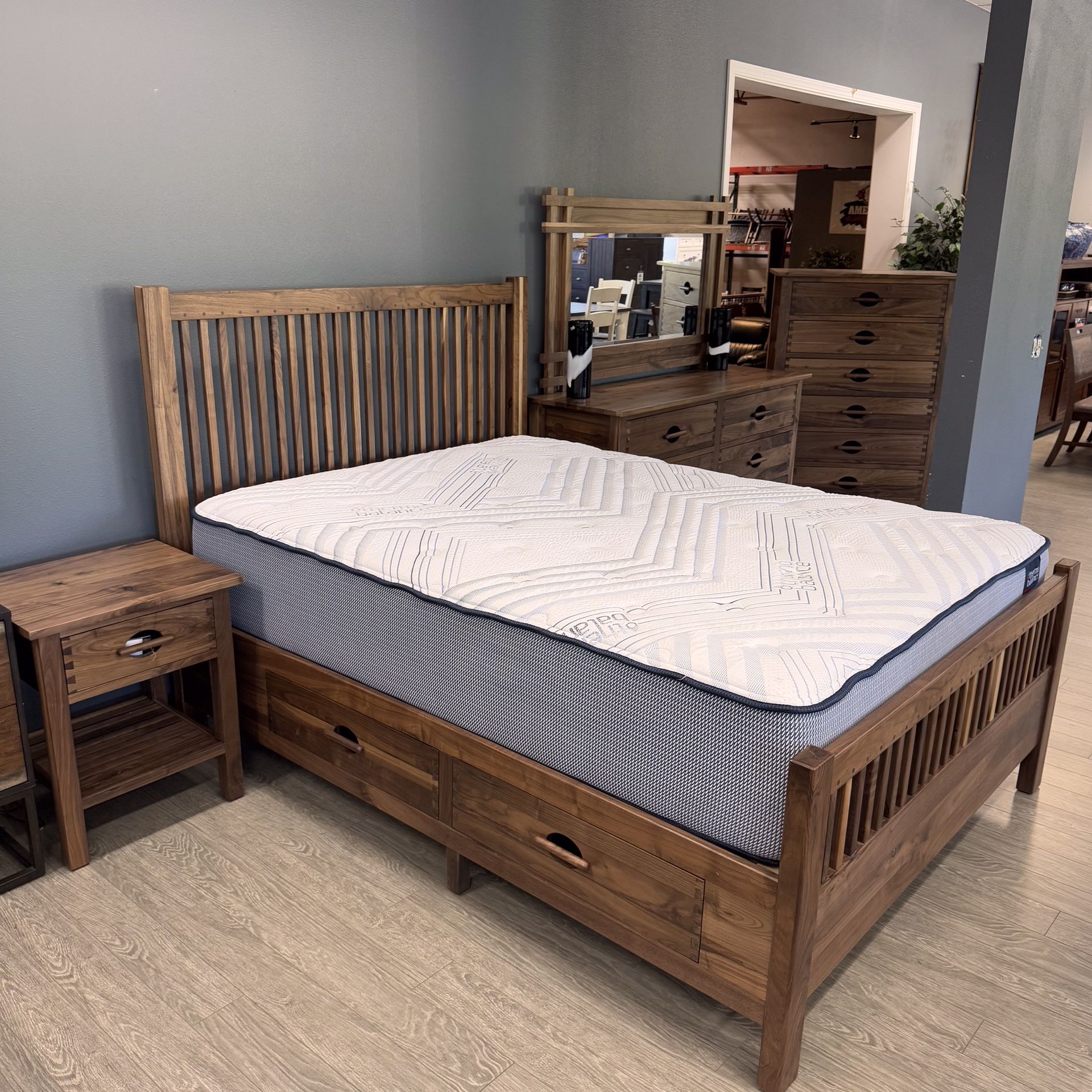 Black Walnut Bedroom Collection - Urban Mission